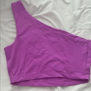 Revolve Susana Monaco Fuchsia One Strap Top